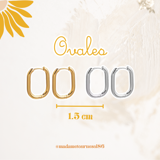 Créoles acier inoxydable