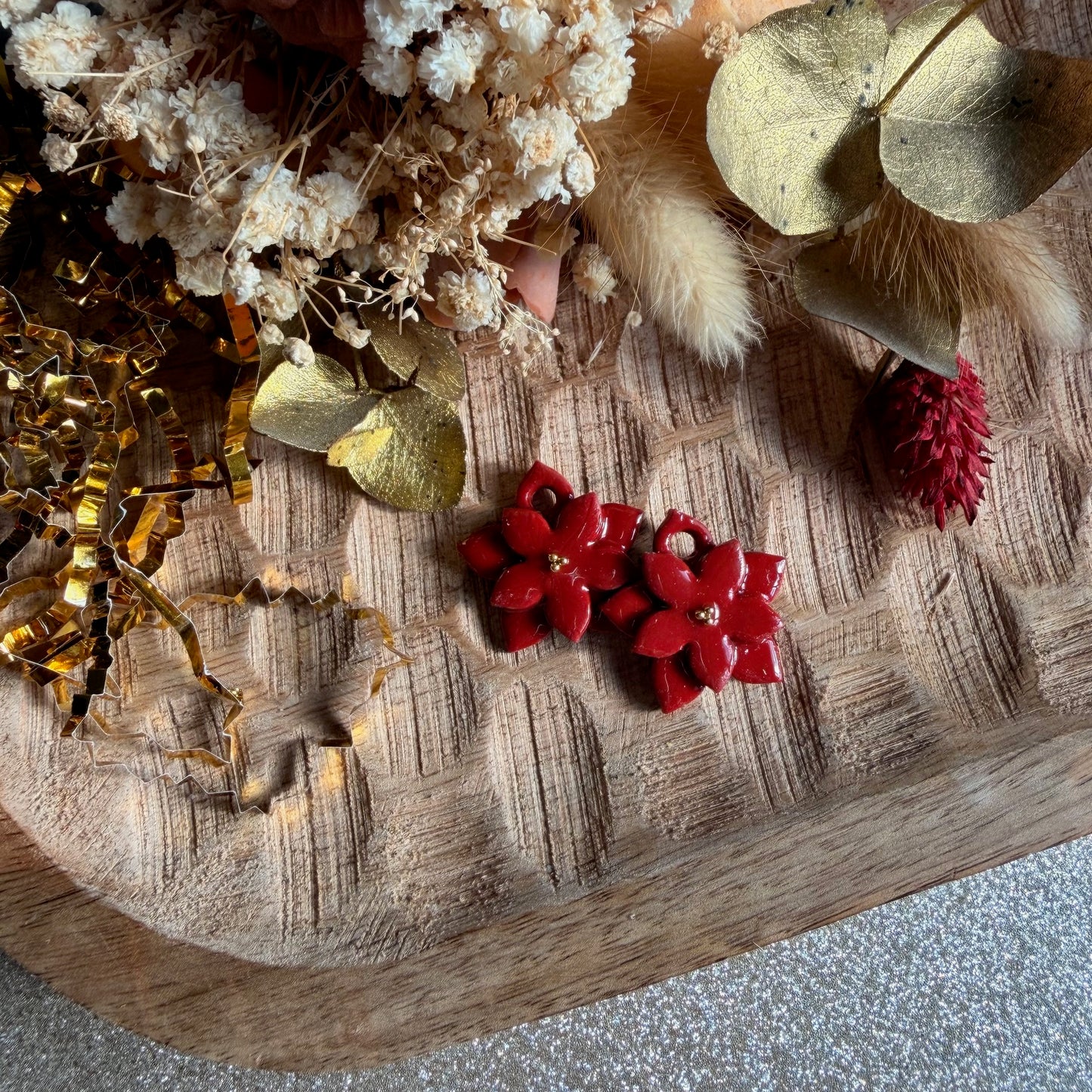 Poinsettia - pampilles interchangeables