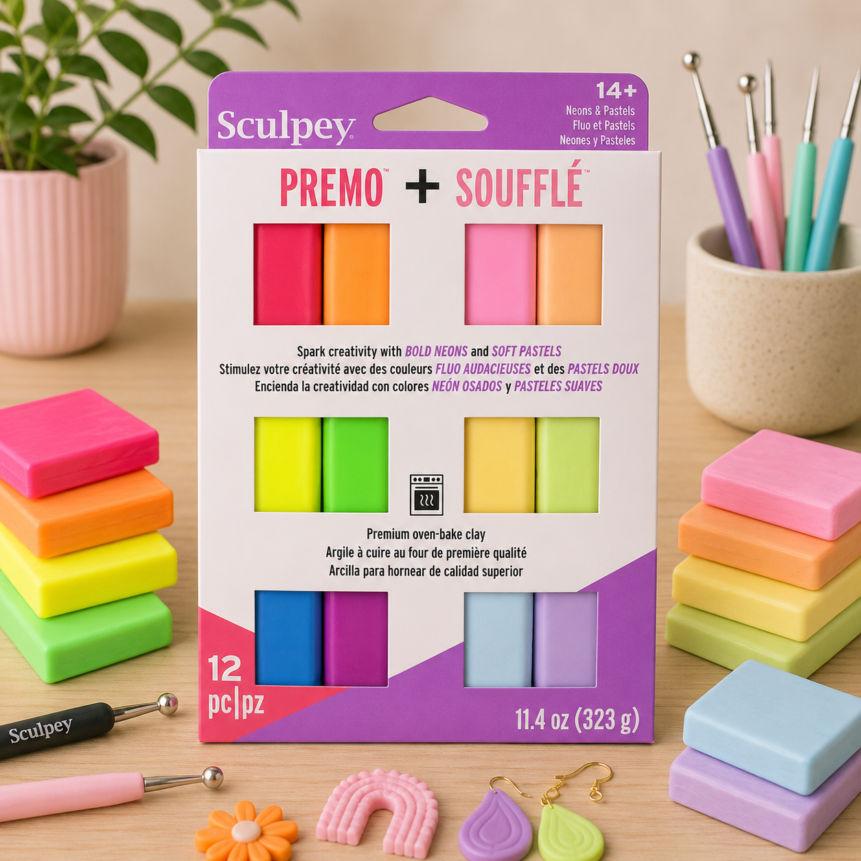 SCULPEY - kit pâte polymère