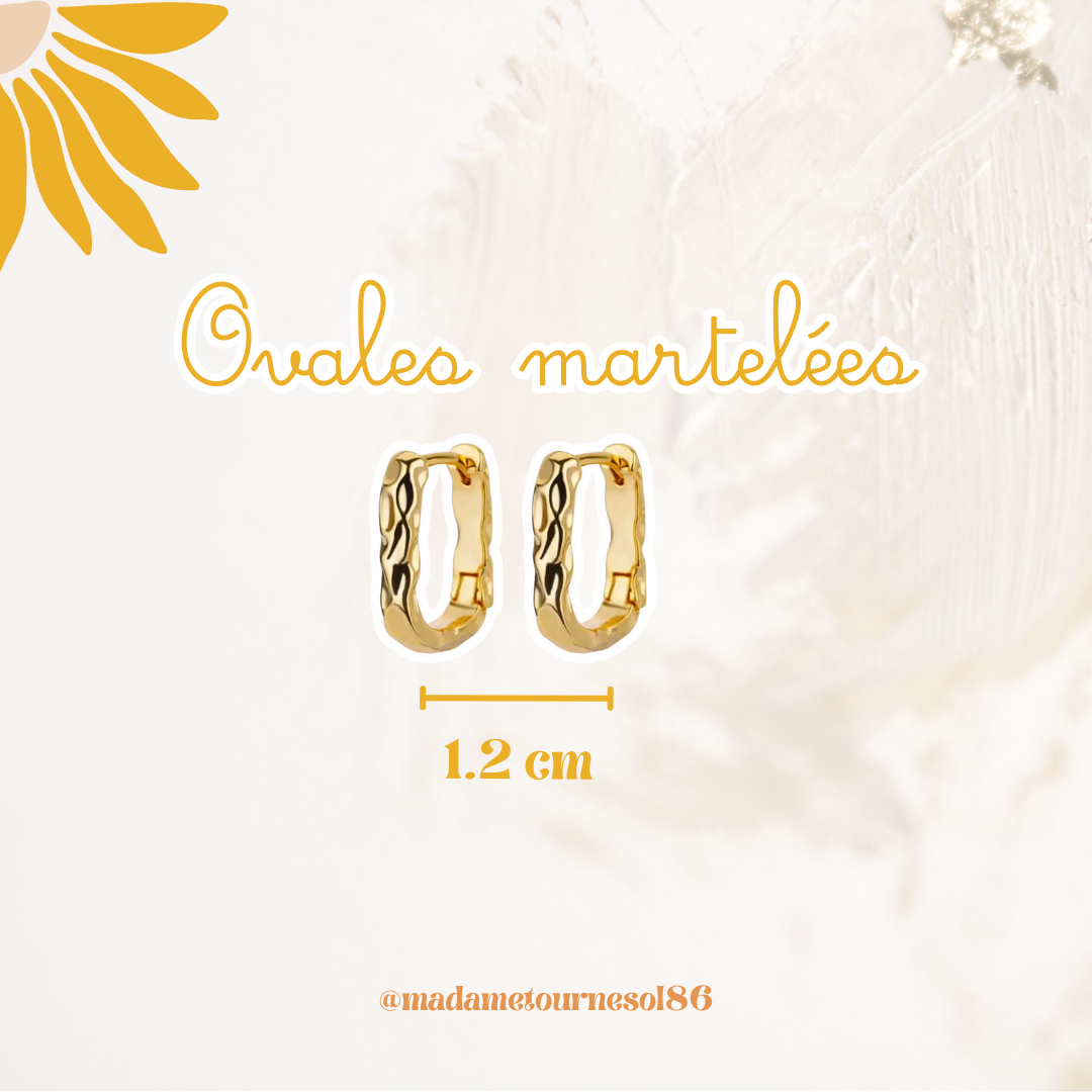 Créoles acier inoxydable