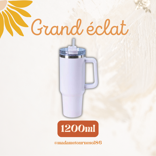 Gobelet personnalisé - grand éclat - 1200ml