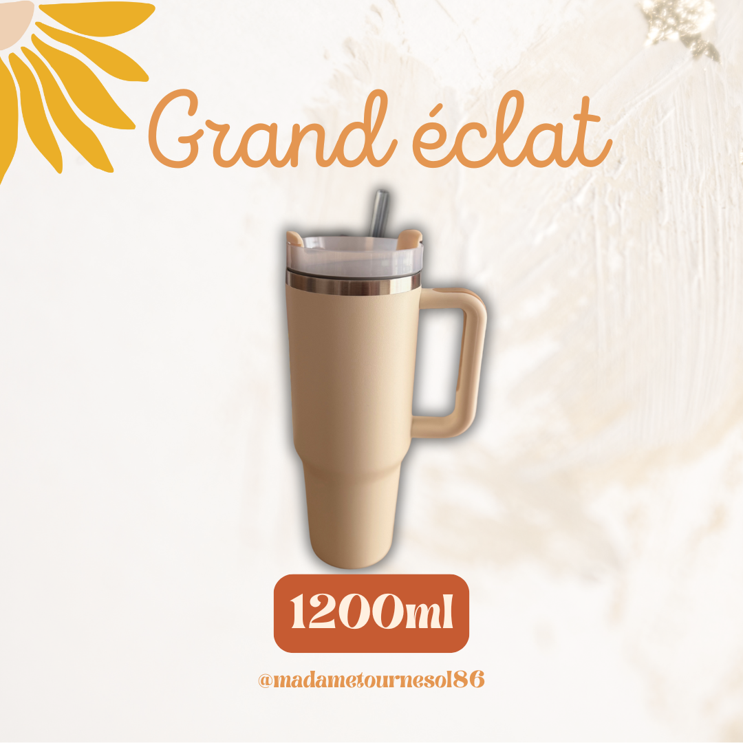 Gobelet personnalisé - grand éclat - 1200ml