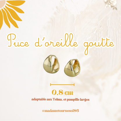 Créoles acier inoxydable