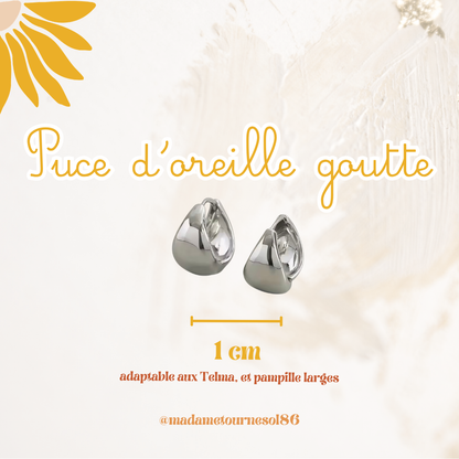 Créoles acier inoxydable