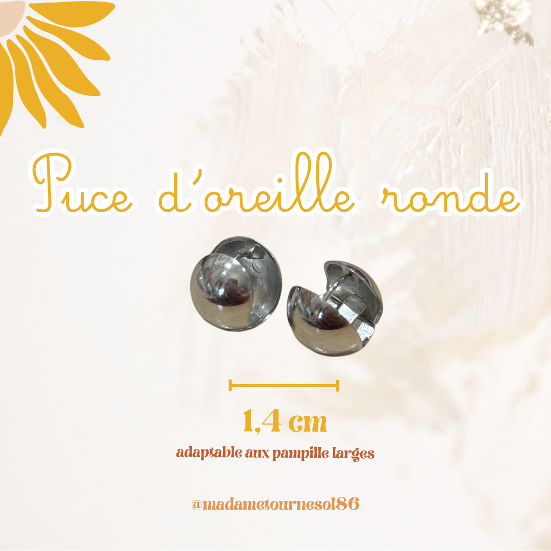 Créoles acier inoxydable