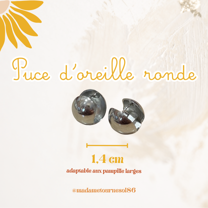 Créoles acier inoxydable