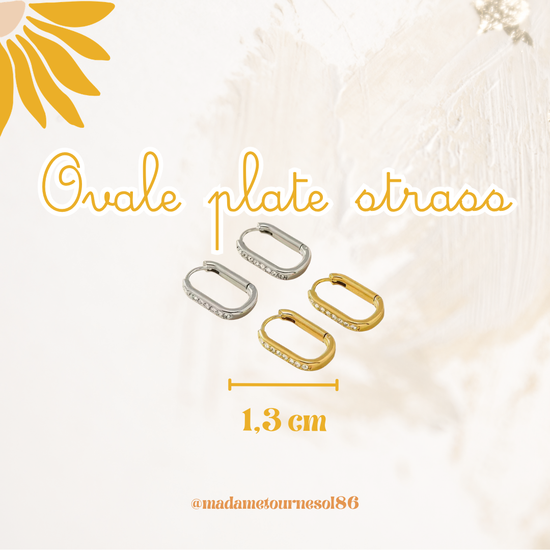 Créoles acier inoxydable
