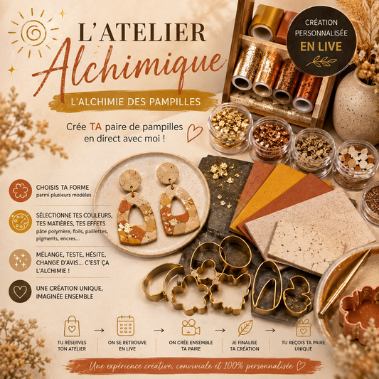 L’Atelier Alchimique – création personnalisée en live