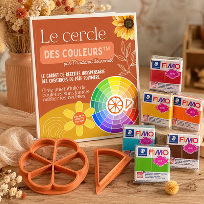 Kit complet - recettes de pâte polymère Le Cercle des Couleurs™