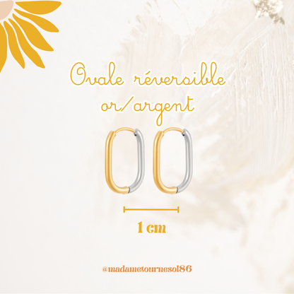 Créoles acier inoxydable