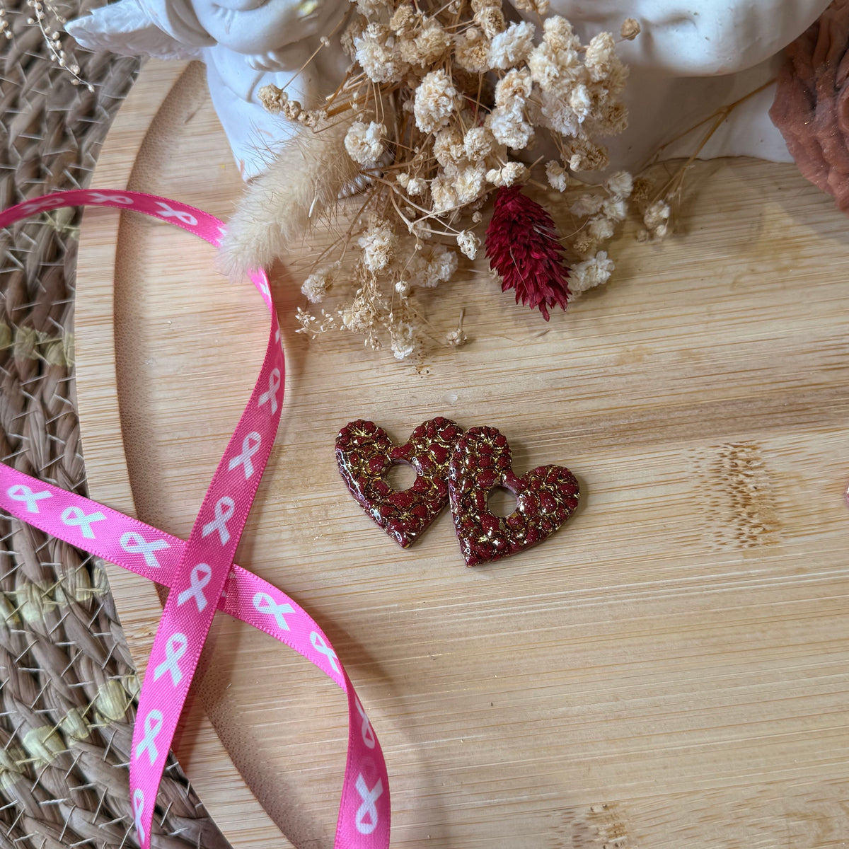 Octobre Rose - bijoux interchangeables solidaires