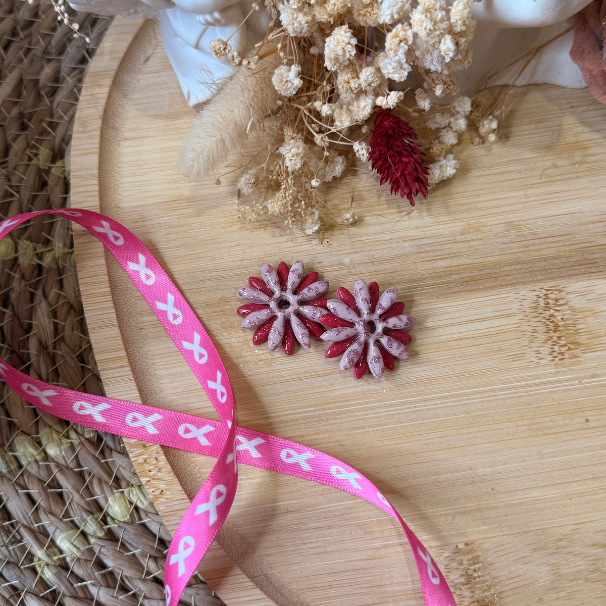 Octobre Rose - bijoux interchangeables solidaires