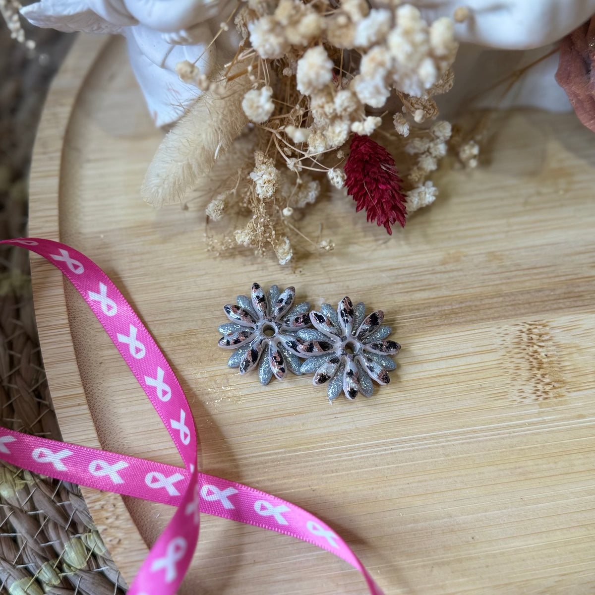 Octobre Rose - bijoux interchangeables solidaires