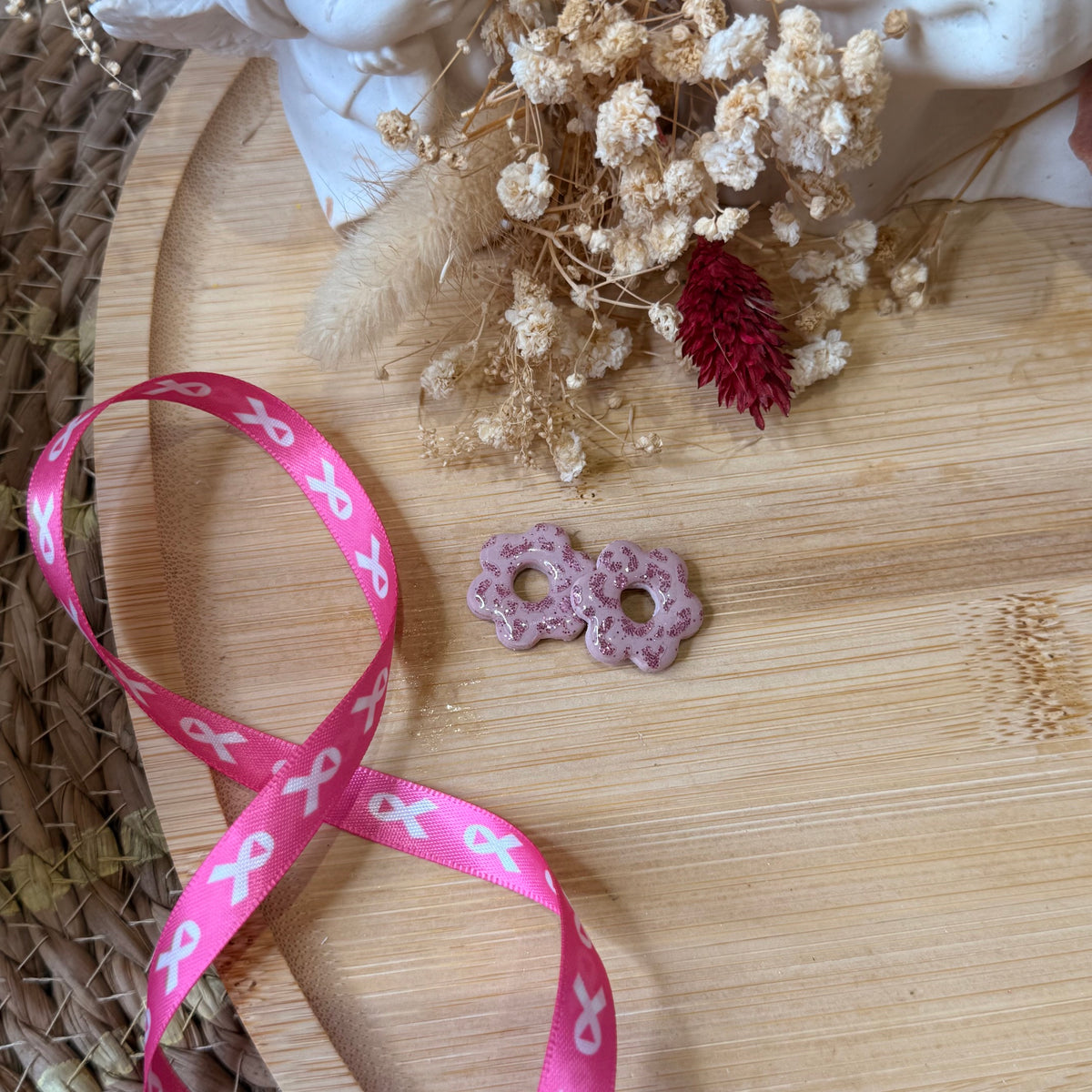 Octobre Rose - bijoux interchangeables solidaires