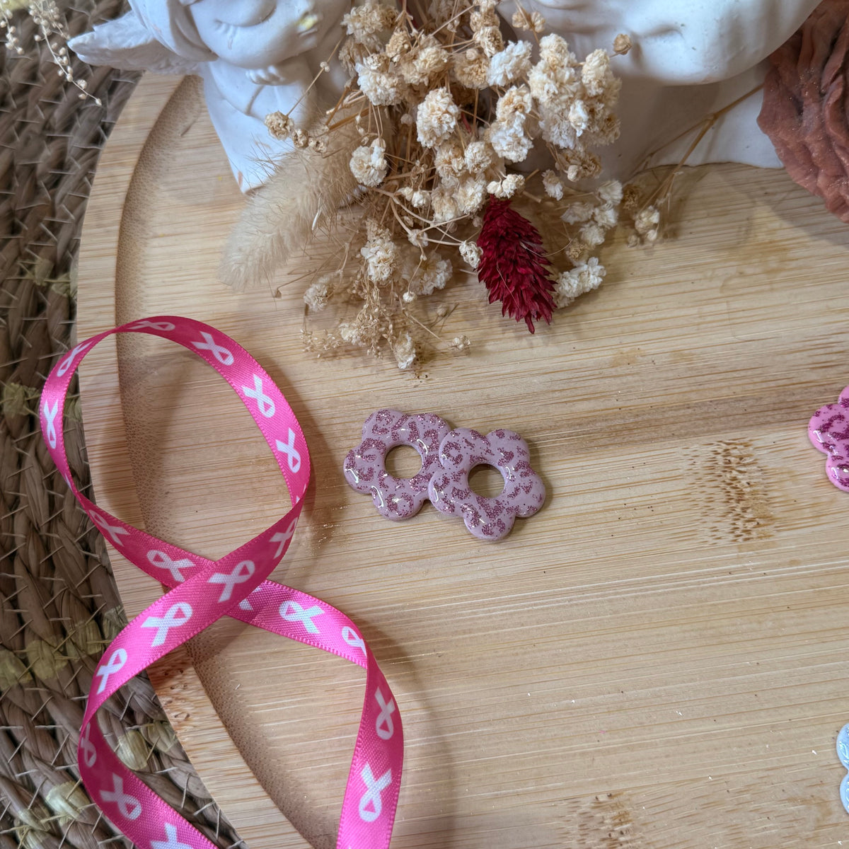 Octobre Rose - bijoux interchangeables solidaires