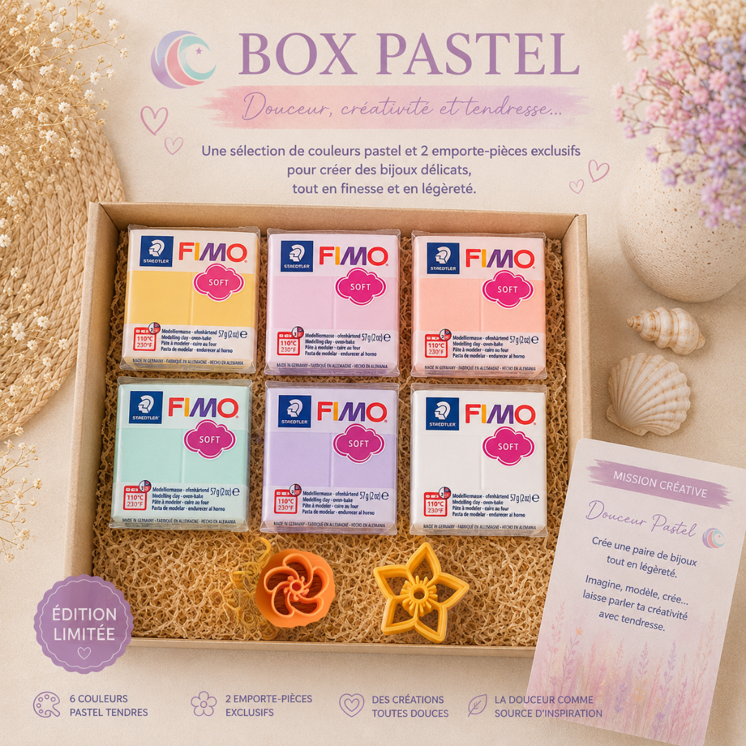 Box pâte polymère à thème