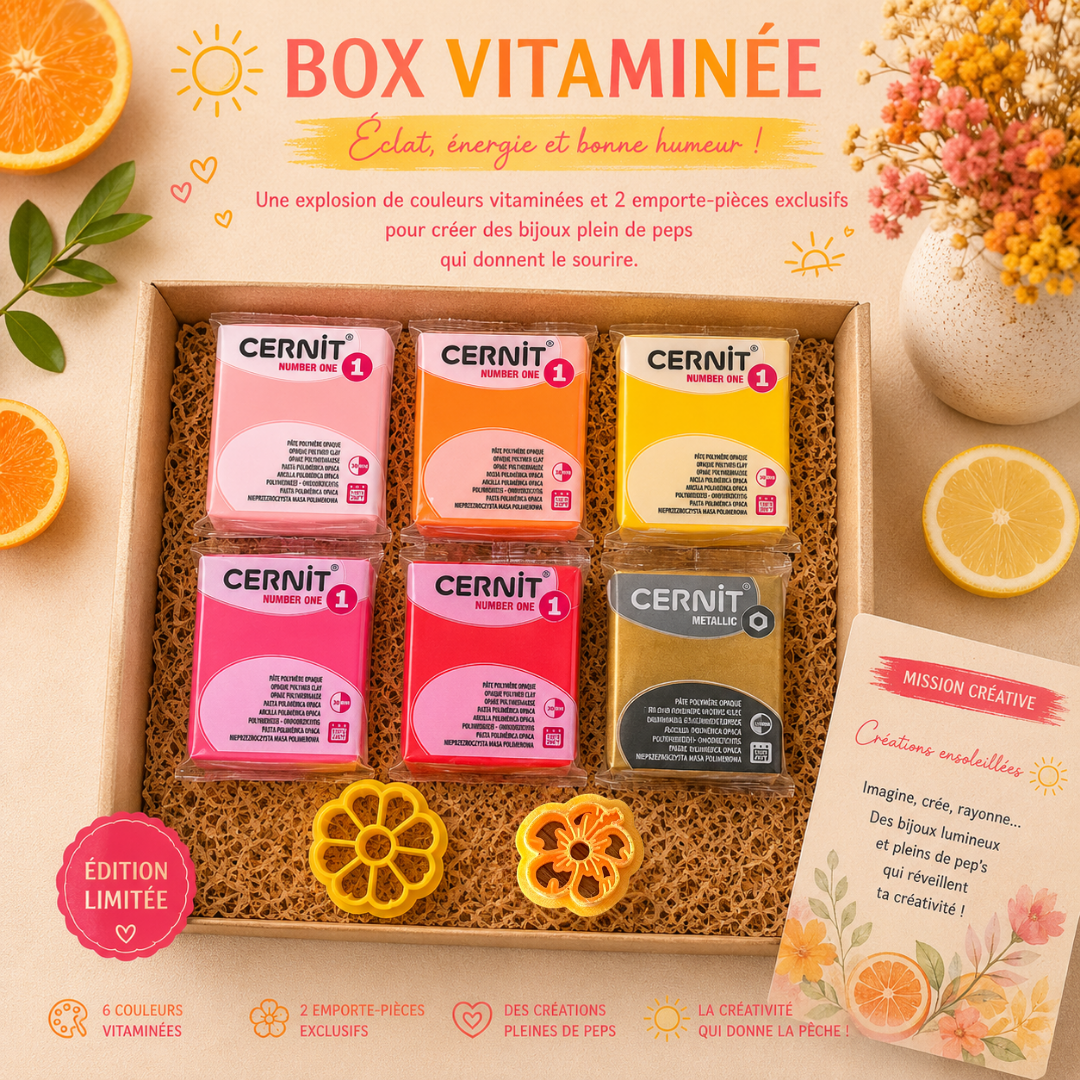 Box pâte polymère à thème