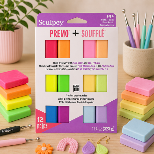 SCULPEY - kit pâte polymère